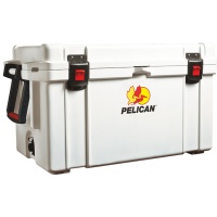 Pelican 65QT Elite Cooler White Case Photo