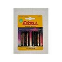 Excell AA Alkaline Battery Card 4 LR6 Photo