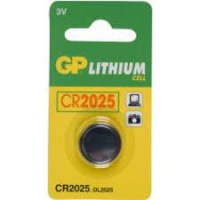 GP CR2025 Battery Card 1 Photo