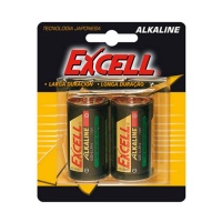 Excell C Cell Alkaline Battery Card 2 LR14 Photo