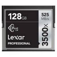 LEXAR 128GB CFast Professional 3500X 525MB/s Photo