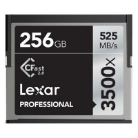 LEXAR 256GB CFast Professional 3500X 525MB/s Photo