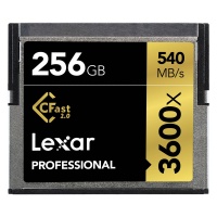 LEXAR 256GB CFast Professional 3600X 540MB/s Photo