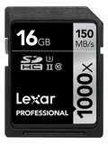 LEXAR 16GB SD Professional 1000X 150MB/s Photo