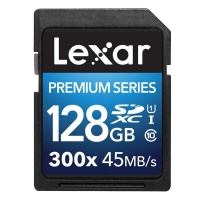 LEXAR SD Premium 300x/UHS-1 128GB Photo