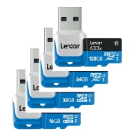 LEXAR SD Micro High Speed 633x 16GB Usb 3.0 Reader Photo