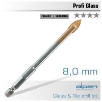 ALPEN Glass And Tile Drill Bit 8mm Photo