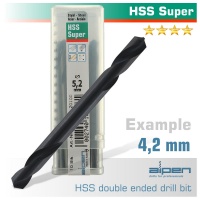 ALPEN HSS Super Drill Bit Double Ended 4.2mm Bulk Photo