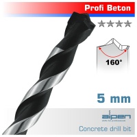 ALPEN Concrete Profi Beton Drill Bit 5.0 X 150mm Photo