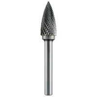 ALPEN Tc Rotary Burr 6mm Arc Pointed Nose For Hard Metals Photo