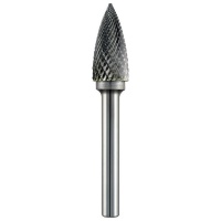 ALPEN Tc Rotary Burr 12mm Arc Pointed Nose For Hard Metals Photo