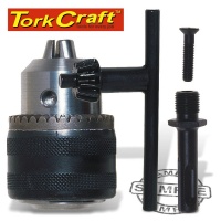 Tork Craft Chuck & Key 13mm 1/2"X 20unf & SDS Adaptor Photo