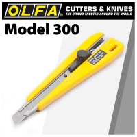 OLFA Model 300 Screw Lock Snap Off Knife Cutter Photo