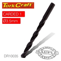 Tork Craft Drill Bit HSS Standard 3.5mm 1/Card Photo