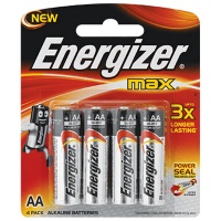 Energizer Max Aa - 4 Pack E91bp4-Max Photo