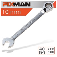 FIXMAN Reversible Combination Ratcheting Wrench 10mm Photo