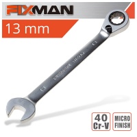 FIXMAN Reversible Combination Ratcheting Wrench 13mm Photo