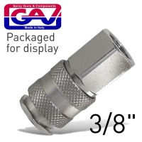 GAV Universal Quick Coupler 3/8 F Packaged Photo