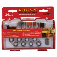 Tork Craft Sanding & Grinding Set 34 piecese Mini Photo