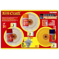 Tork Craft Cleaning & Polishing Kit - Precious Metals C/W 12.5mm Arbor Photo