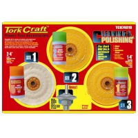 Tork Craft Cleaning & Polishing Kit - Hard Metals C/W 12.5mm Arbor Photo