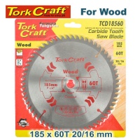 Tork Craft Blade Tct 185 X 60t 20/16 General Purpose Cross Cut Photo