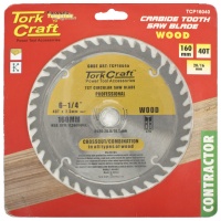 Tork Craft Blade Contractor 160 X 40t 20/16 Circular Saw Tct Photo