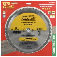 Tork Craft Blade Contractor 300 X 96t 30/1/20/16 Circular Saw Tct Photo
