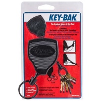 KEY BAK Key-Bak 1220mm 48" Black Clip Key Reel Photo