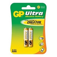 GP Batteries GP AAA Ultra Alkaline 2 Pack Batteries Photo