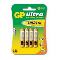 GP Batteries GP AAA Size Ultra Alkaline 4 Pack Photo