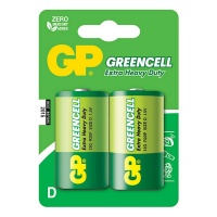 GP Batteries GP D Size Green Cell Battery Pack 2 Photo