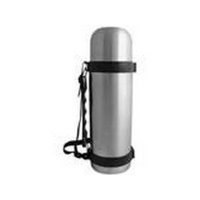 Isosteel 0.25L Quickstop Flask W/Plastic Cup And Strap Photo