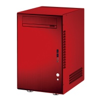 Lian Li PC-Q11 Mini-ITX Chassis - Red Photo