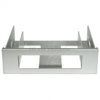 Lian Li MF-515 - Silver - 3.5" to 5.25" Mounting Bracket with Front Panel Photo