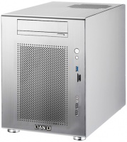 Lian Li PC-V650 Mini Tower ATX Chassis - Silver - with Built-in Front Card Reader Photo