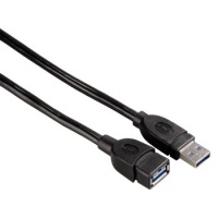 Hama USB 3.0 Black Extension Cable Shielded -1.8M Photo