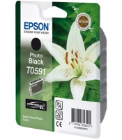 Epson Ink T0591 Photo Black Lilly Stylus Photo R2400 Photo