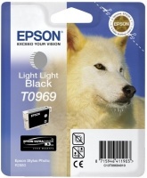 Epson Ink T0969 Light Black Retail Pack Stylus R2880 Photo