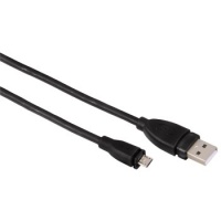 Hama USB 2.0 USB Micro Cable - Shielded - Black - 0.75M Photo