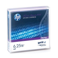 HP LTO-6 Ultrium 6.25TB MP RW Data Cartridge Photo