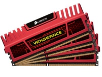 Corsair Vengeance with Red heatsink 16GB DDR3-2400 CL9 1.65v - 240pin Memory Photo