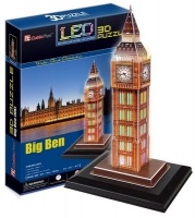 CubicFun - Big Ben with LED Unit 3D Puzzle Photo
