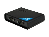 Sunix DevicePort Dock Mode Ethernet enabled 2-port High Speed RS-232 Port Replicator Photo