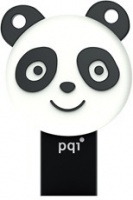 PQI Energetic Panda 64GB USB 3.0/Micro USB Dual Flash Drive - Black Photo