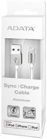 ADATA Sync and Charge Lightning Cable - Silver Photo