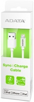 ADATA Sync and Charge Lightning Cable - White Photo