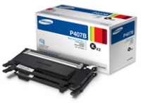 Samsung CLT-P407B 2 x Black Toner Cartridge Photo
