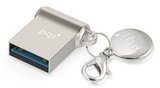 PQI i-mini 2 U838V 64GB USB 3.0 Flash Drive - Silver Photo