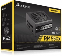 Corsair RMX RM550x ATX/EPS Modular 80 PLUS Gold 550W Power Supply Unit Photo